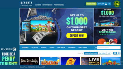 Resorts Casino screenshot