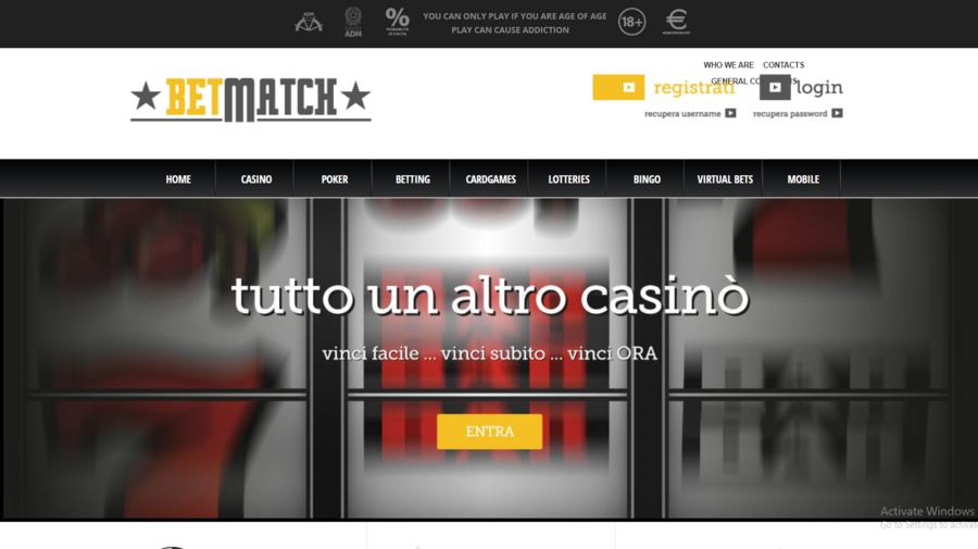 BetMatch.it screenshot