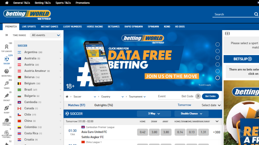 Betting World screenshot