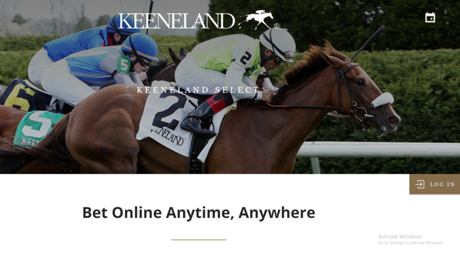 Keeneland Select screenshot