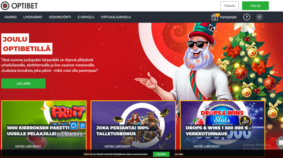Optibet Sports and Casino screenshot