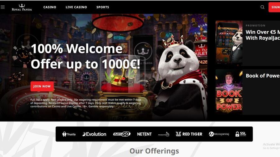 Royal Panda screenshot